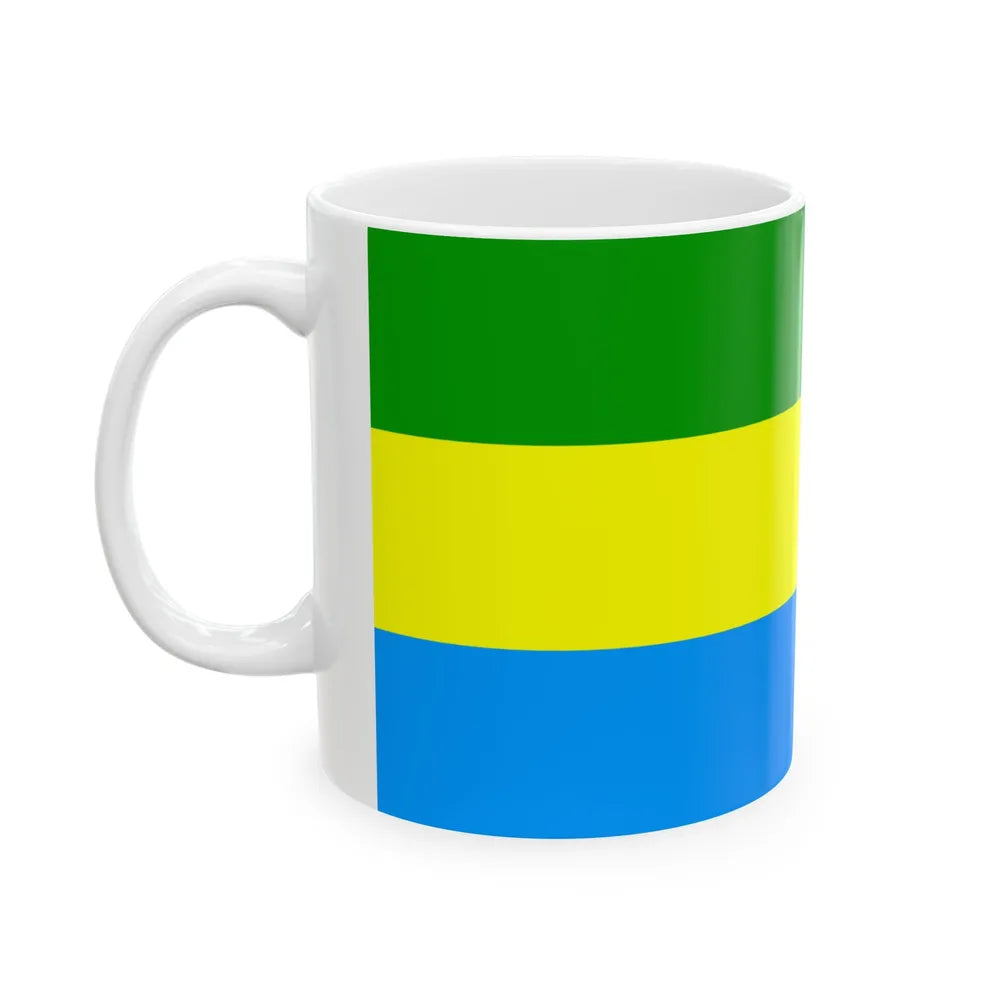 Flag of City of Bandung Indonesia - White Coffee Mug-Go Mug Yourself