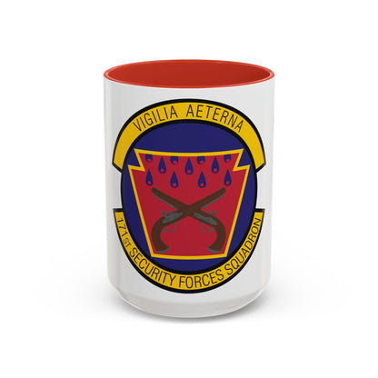 171st Security Forces Squadron (U.S. Air Force) Accent Coffee Mug