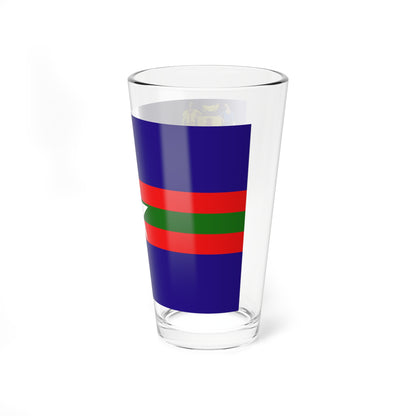 Bandera del Municipio Alberto Adriani (Venezuela) Pint Glass 16oz