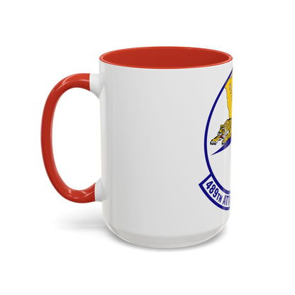 489 Attack Sq ACC (U.S. Air Force) Accent Coffee Mug