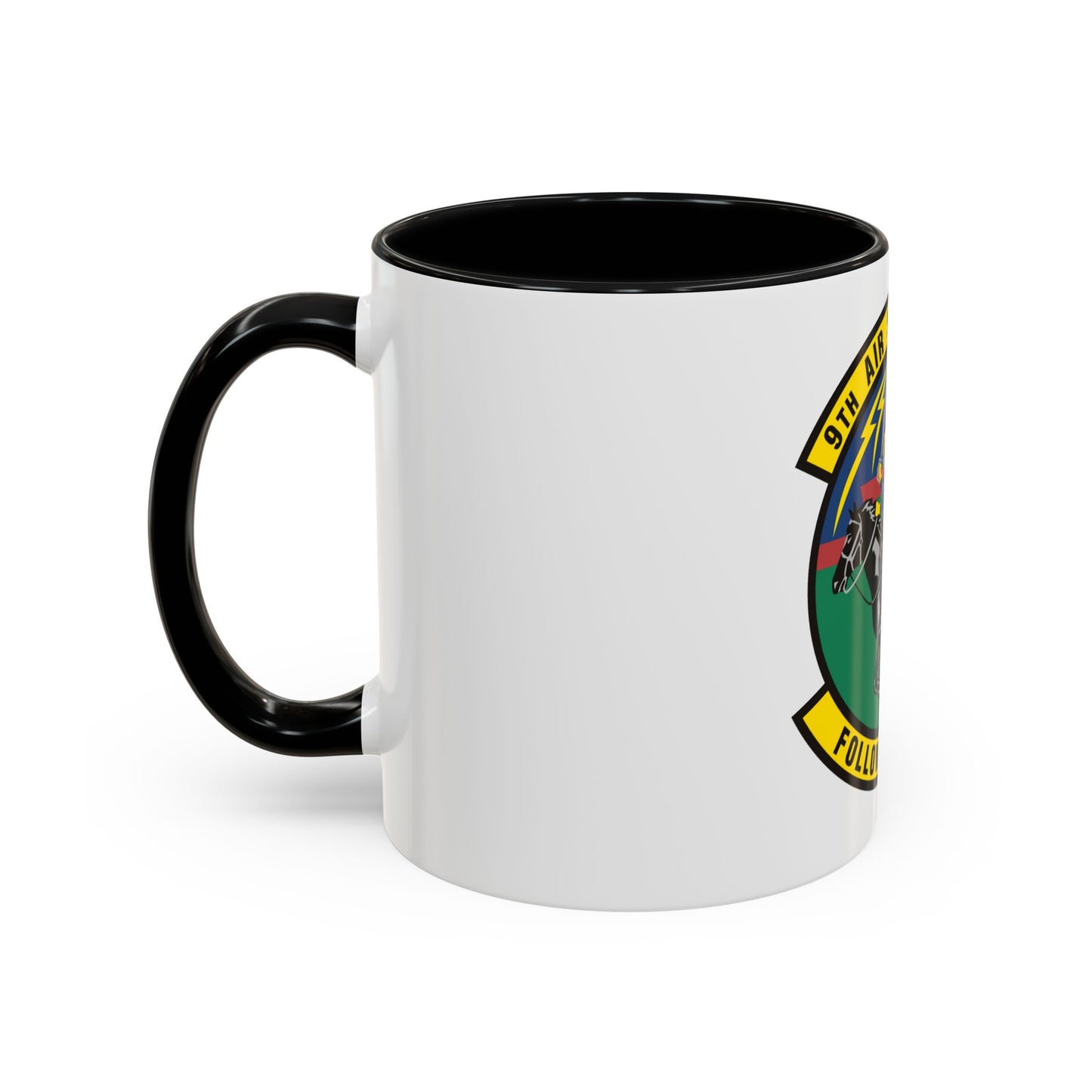 9th Air Support Operations Squadron (U.S. Air Force) Accent Coffee Mug
