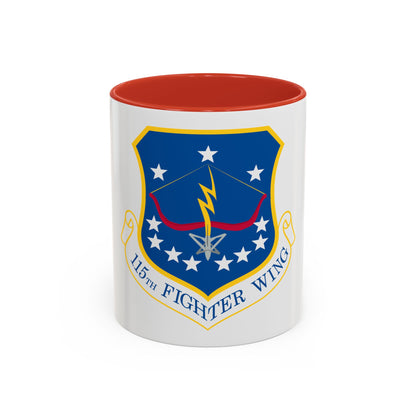 115th Fighter Wing (U.S. Air Force) Accent Coffee Mug