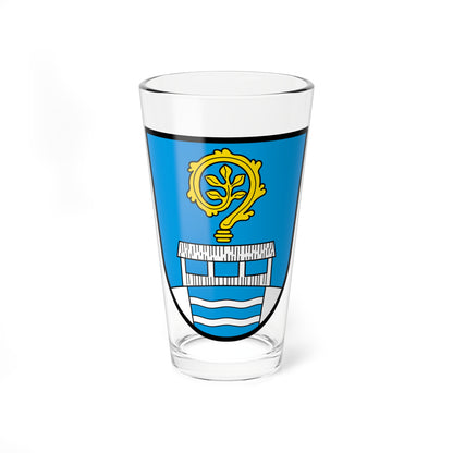 DEU Bad Bayersoien COA (Germany) (Coat of Arms) Pint Glass 16oz
