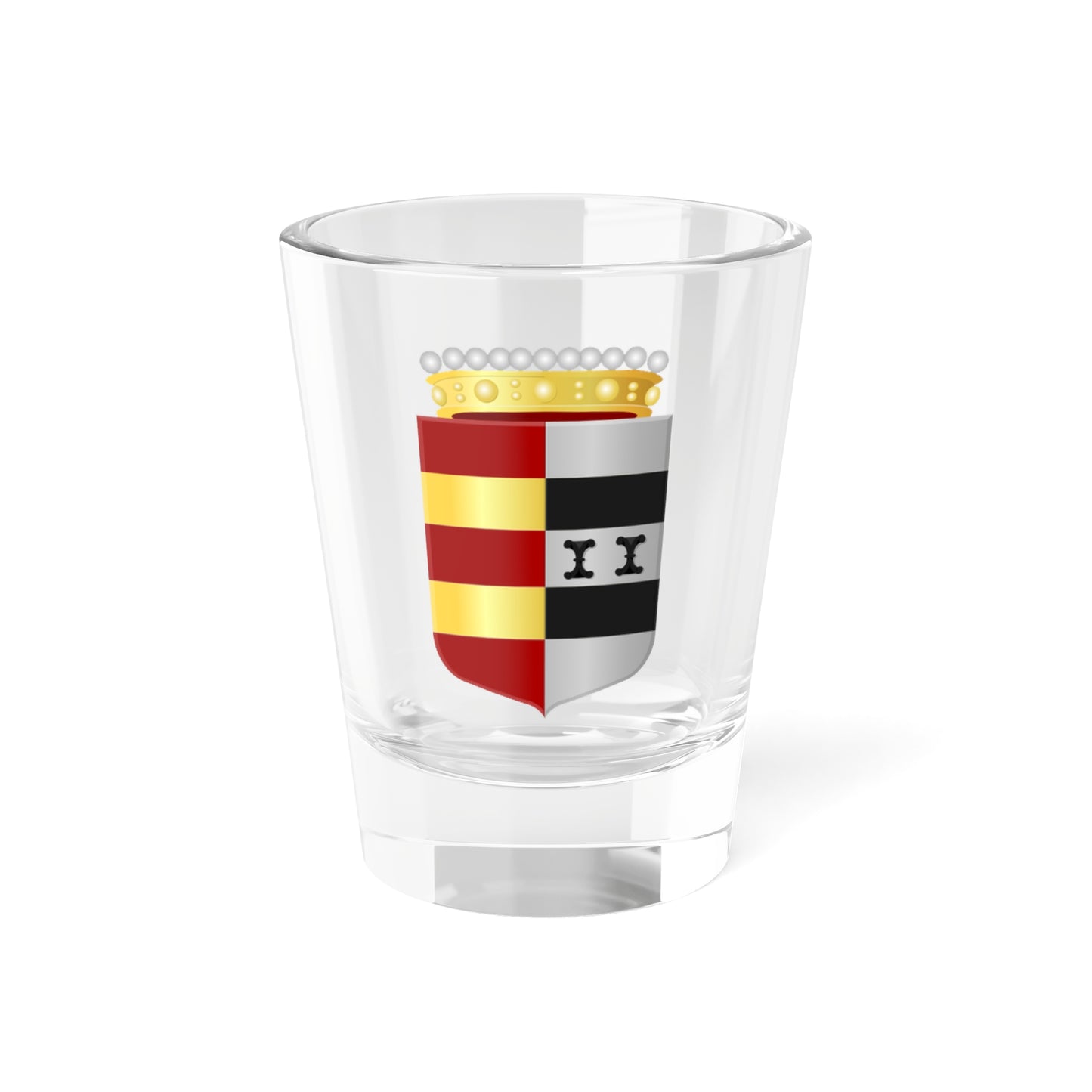 Hei- en Boeicop wapen 1969 (Netherlands) (Coat of Arms) Shot Glass 1.5oz