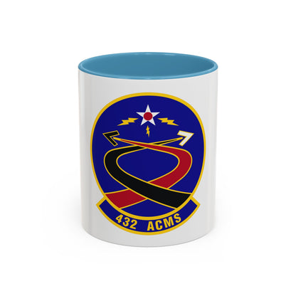 432d Aircraft Communications Maintenance Squadron (U.S. Air Force) Accent Coffee Mug