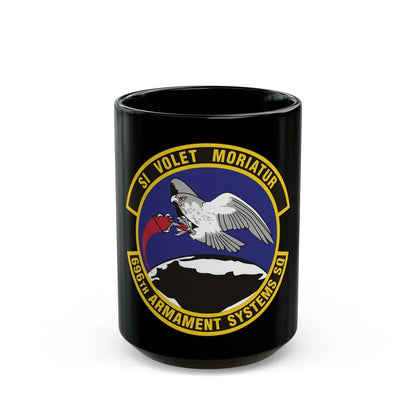 696th Armament Systems Squadron (U.S. Air Force) Black Coffee Mug-15oz-Go Mug Yourself