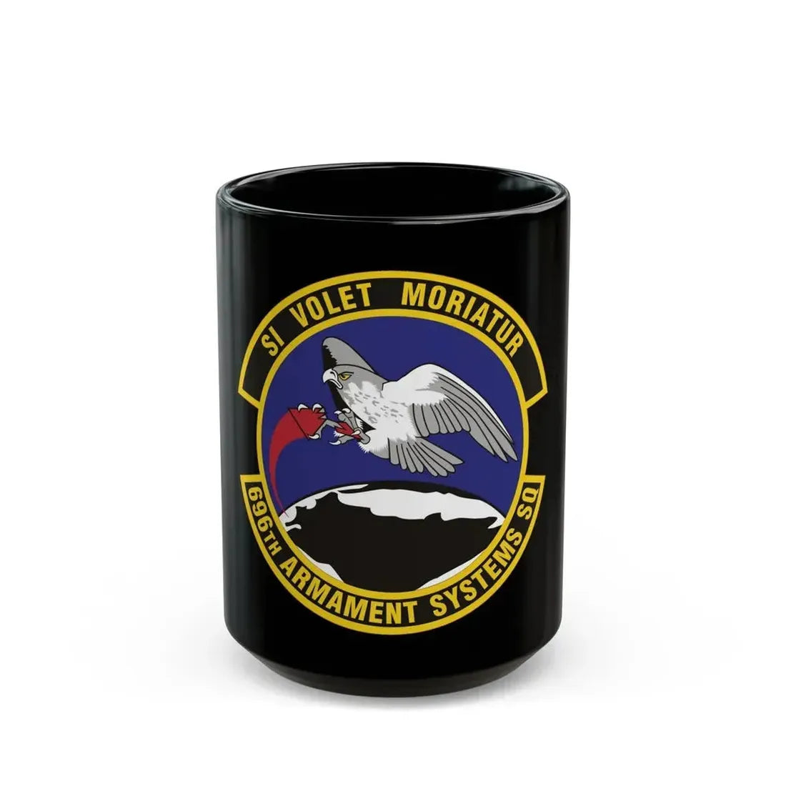 696th Armament Systems Squadron (U.S. Air Force) Black Coffee Mug - Go Mug Yourself