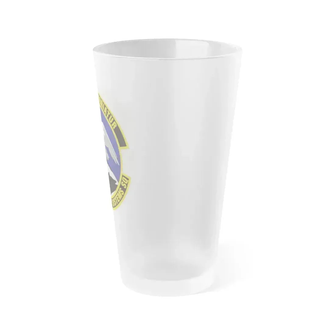 696th Armament Systems Squadron (U.S. Air Force) Frosted Pint Glass 16oz - Go Mug Yourself