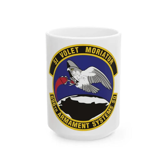 696th Armament Systems Squadron (U.S. Air Force) White Coffee Mug 15oz - Go Mug Yourself