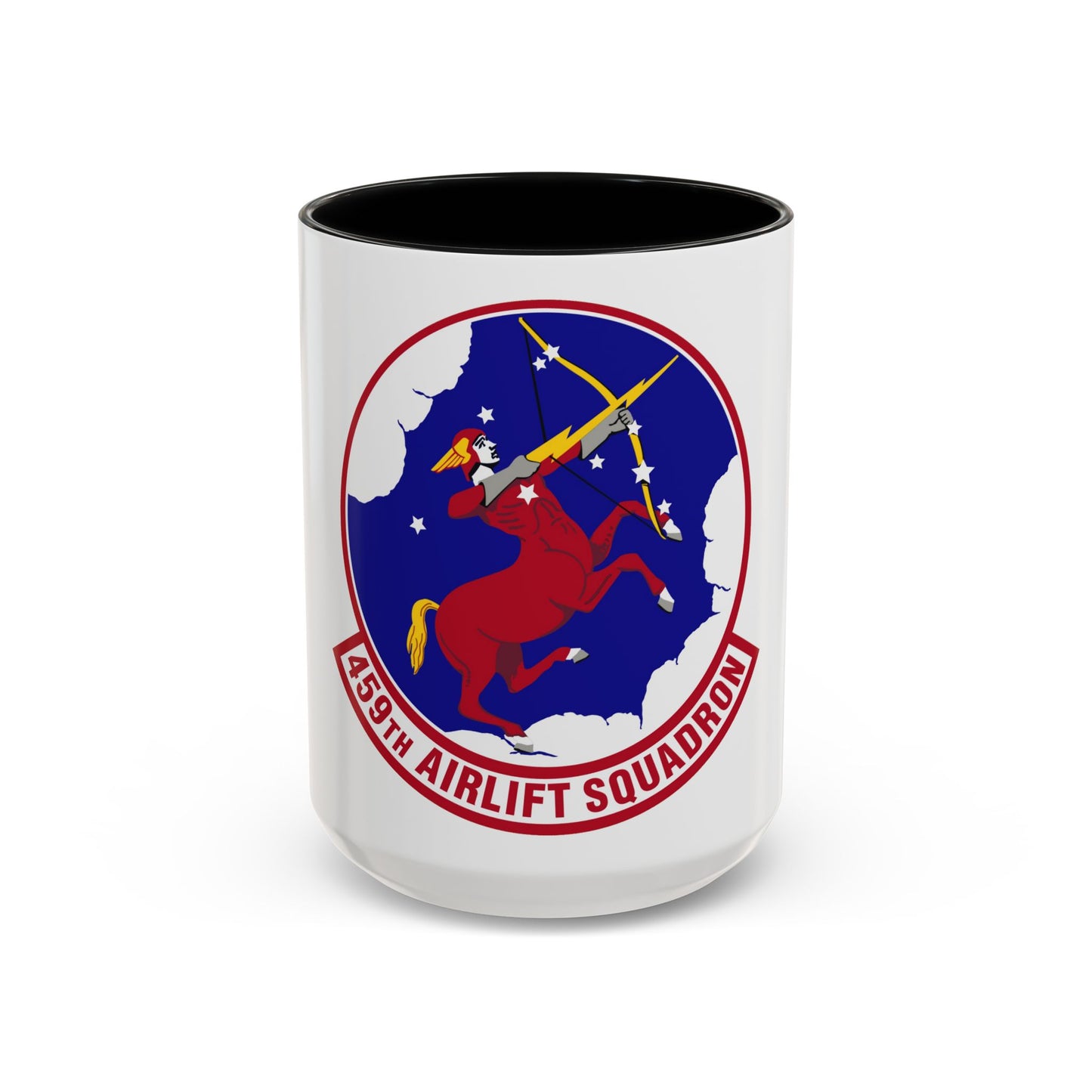 459th Airlift Squadron (U.S. Air Force) Accent Coffee Mug