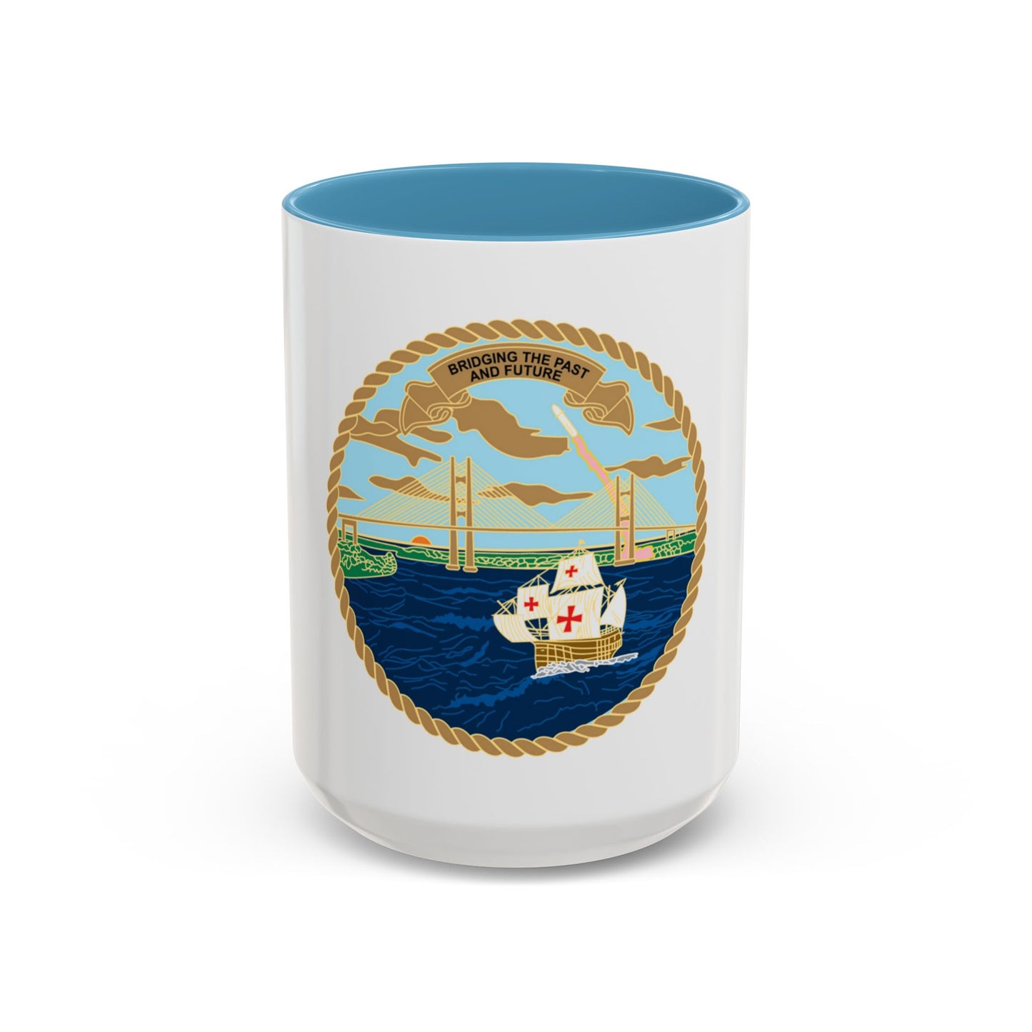 USCG Sector Jacksonville Bridge (U.S. Coast Guard) Accent Coffee Mug