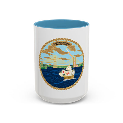USCG Sector Jacksonville Bridge (U.S. Coast Guard) Accent Coffee Mug