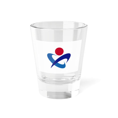 Flag of Fukaya Saitama (Japan) Shot Glass 1.5oz