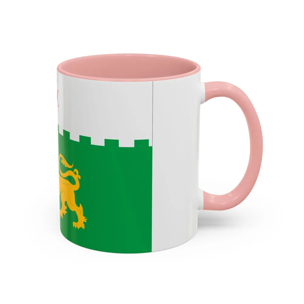 Flag of Akhaltsikhe Georgia - Accent Coffee Mug-Go Mug Yourself