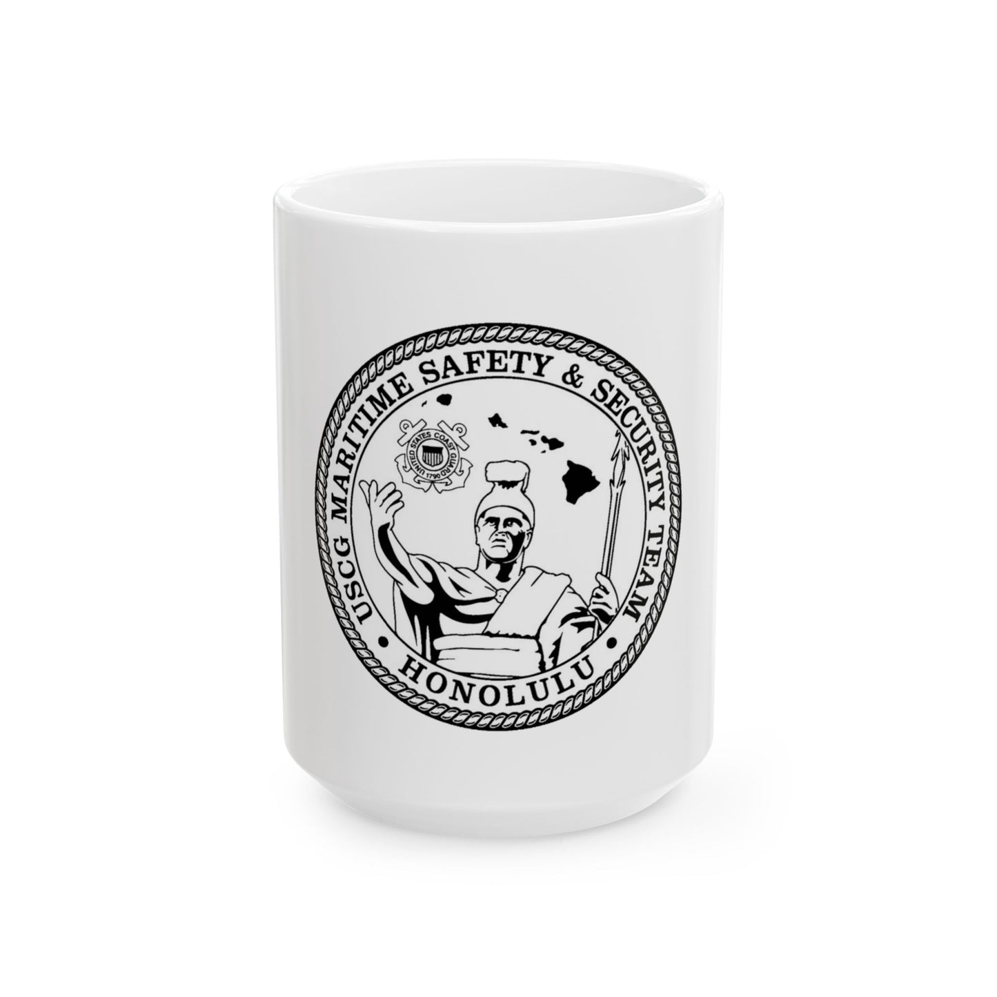 USCG MSST Honolulu (U.S. Coast Guard) White Coffee Mug