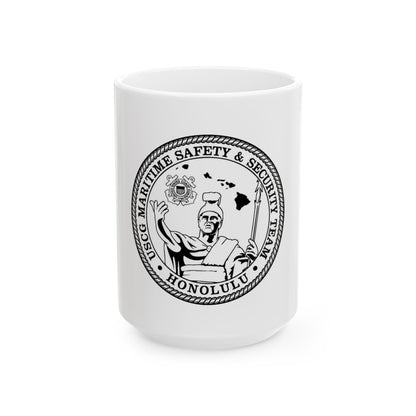 USCG MSST Honolulu (U.S. Coast Guard) White Coffee Mug