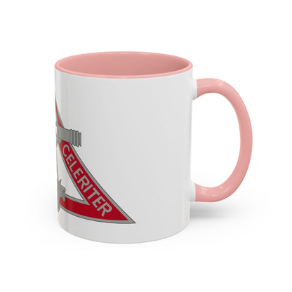 69 Engineer Company (U.S. Army) Accent Coffee Mug