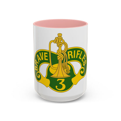 3 Cavalry Regiment 2 (U.S. Army) Accent Coffee Mug