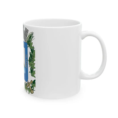 Coat of arms of Montevideo Department - White Coffee Mug-Go Mug Yourself