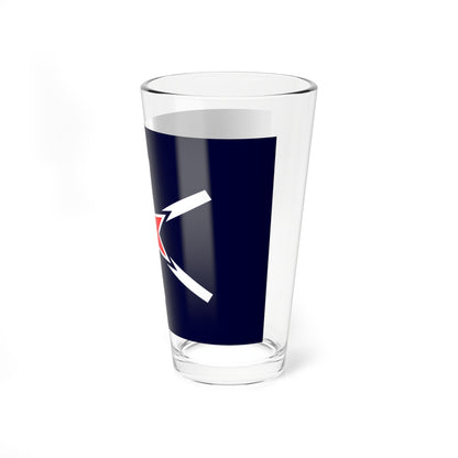 Flag of Shimizu Hokkaido (Japan) Pint Glass 16oz