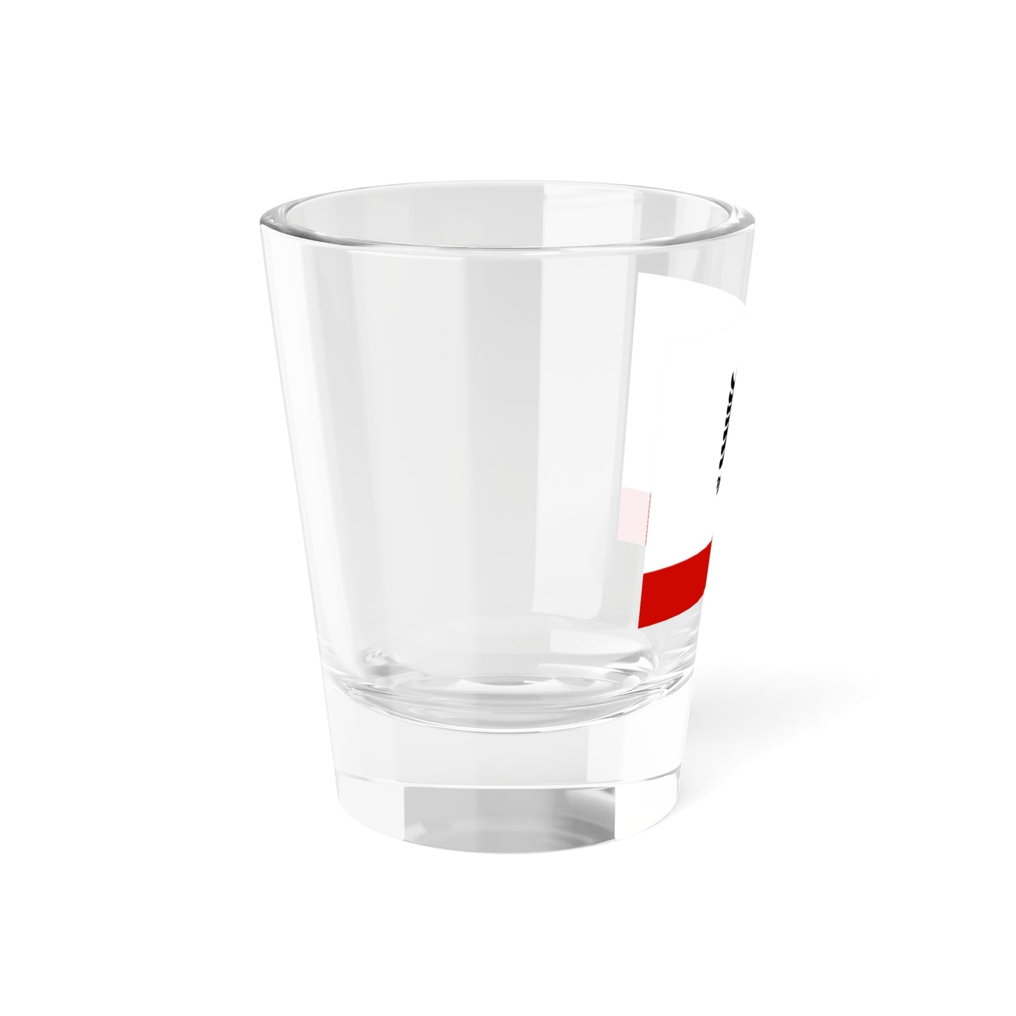 Naval Ensign of Albania 1958 to 1992 - Shot Glass 1.5oz