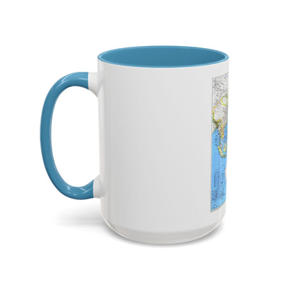 Asia-Pacific (1989) (Map) Accent Coffee Mug