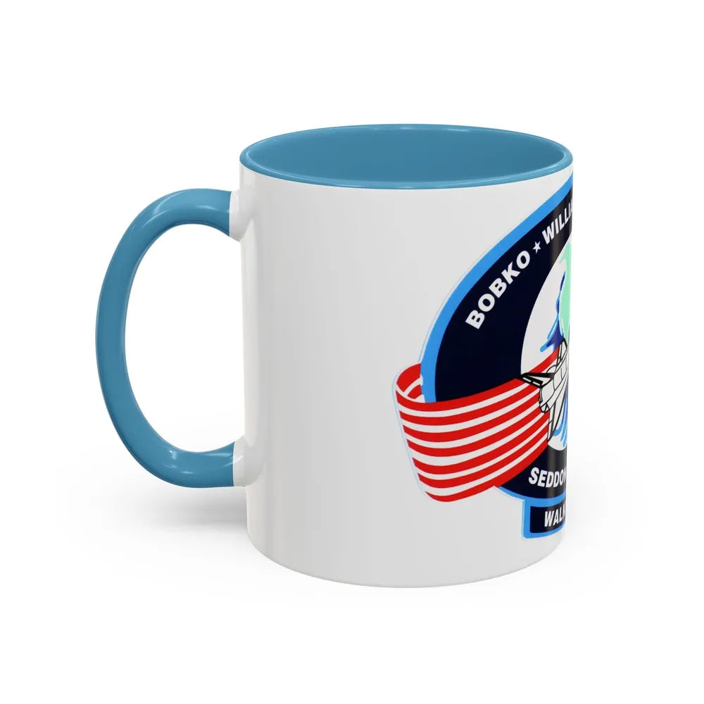 STS 51 d (NASA) Accent Coffee Mug-Go Mug Yourself