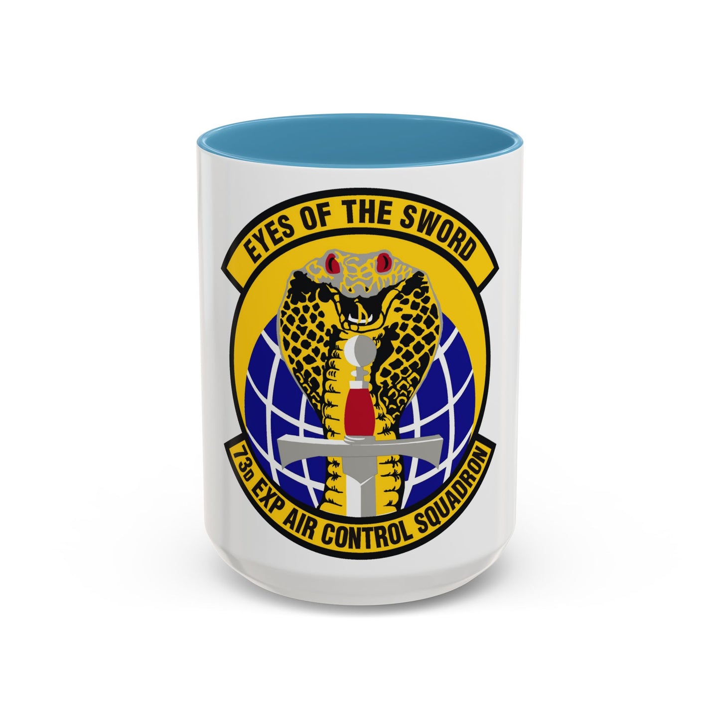 73d Expeditionary Air Control Squadron (U.S. Air Force) Accent Coffee Mug