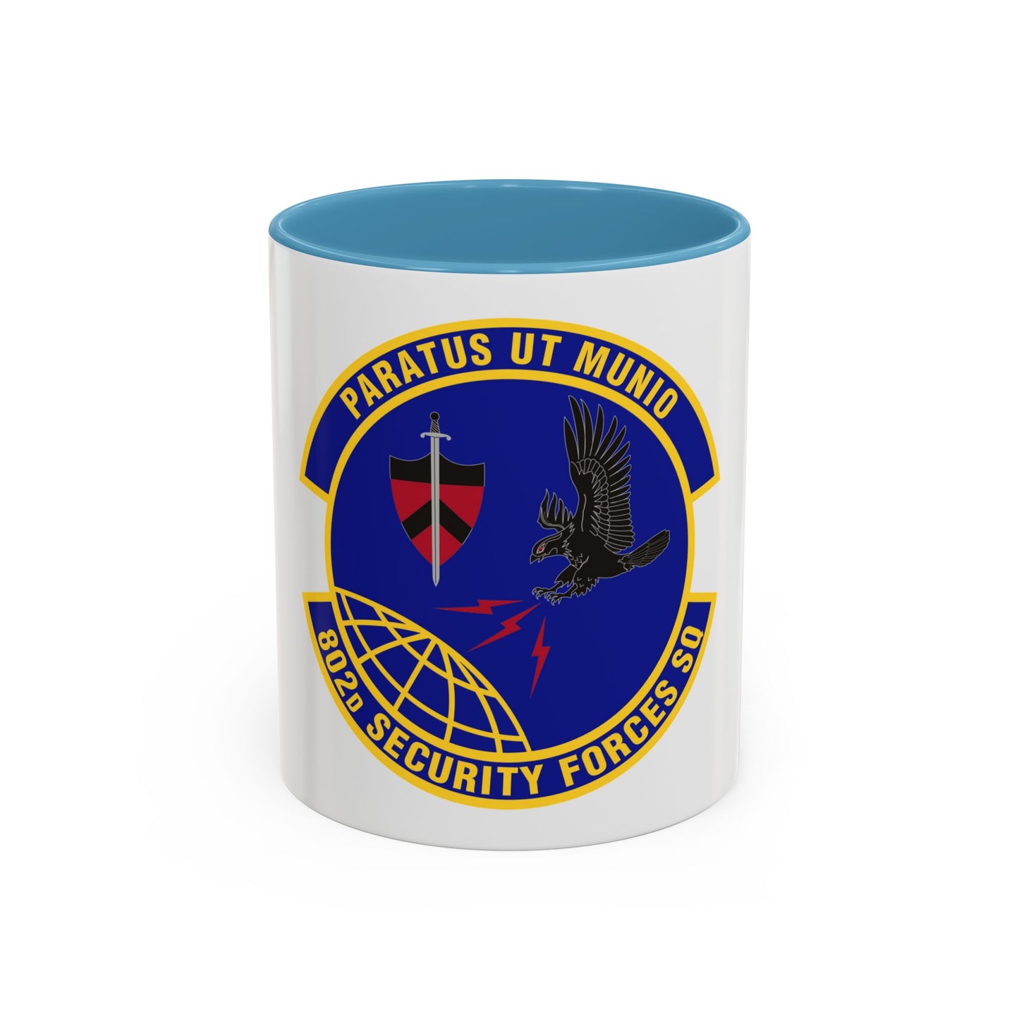 802d Security Forces Squadron (U.S. Air Force) Accent Coffee Mug
