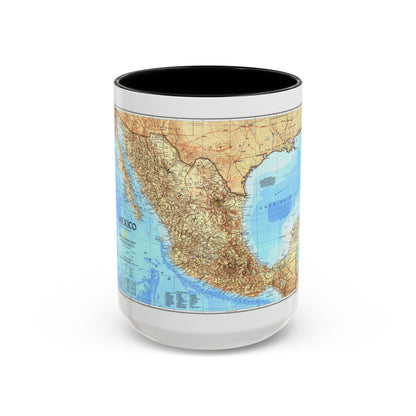 North America - Mexico (1994) (Map) Accent Coffee Mug