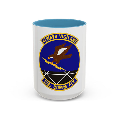 173d Communications Flight (U.S. Air Force) Accent Coffee Mug