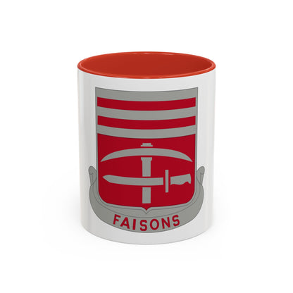 140 Engineer Battalion (U.S. Army) Accent Coffee Mug