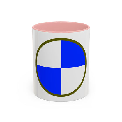 IV Corps (U.S. Army) Accent Coffee Mug