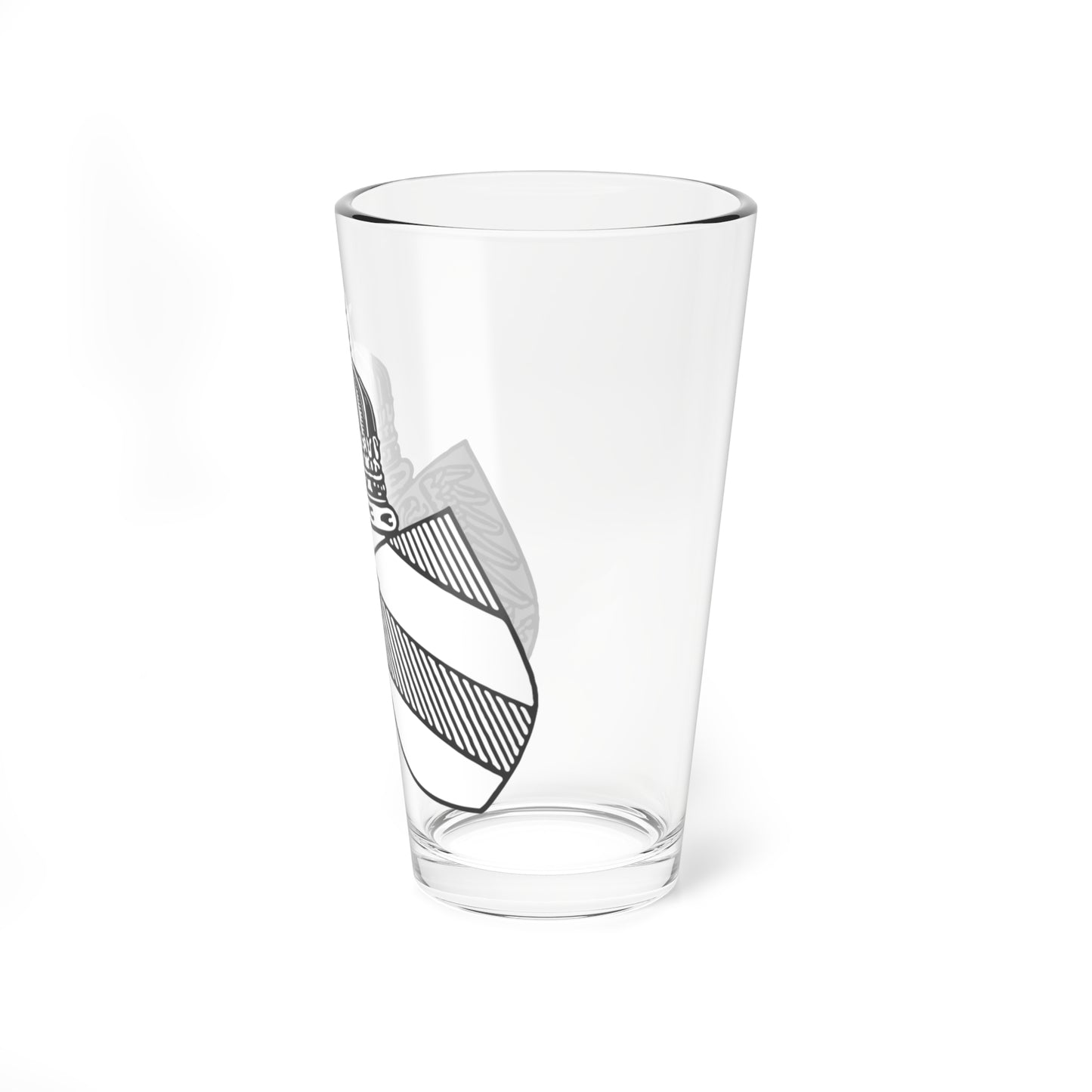 Diplomatic Seal of Prince Wilhelm of Wied (Albania) (Coat of Arms) Pint Glass 16oz