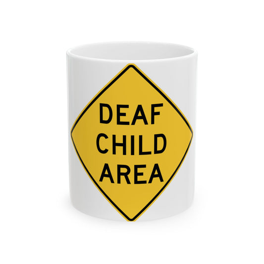 MUTCD-NY NYW7-6 (New York) (Road Sign) White Coffee Mug