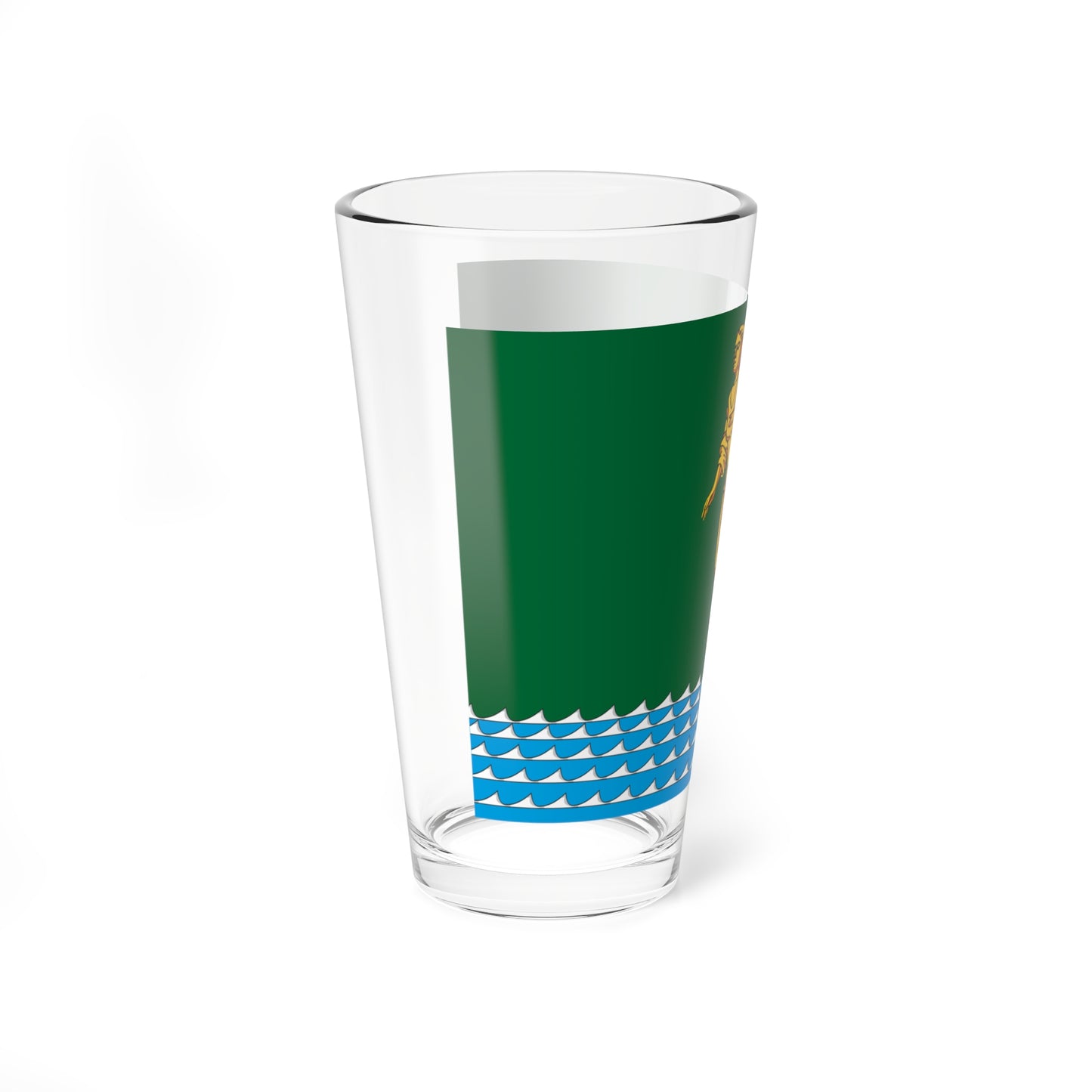 Flag of Angarsk 2004 (Russia) Pint Glass 16oz