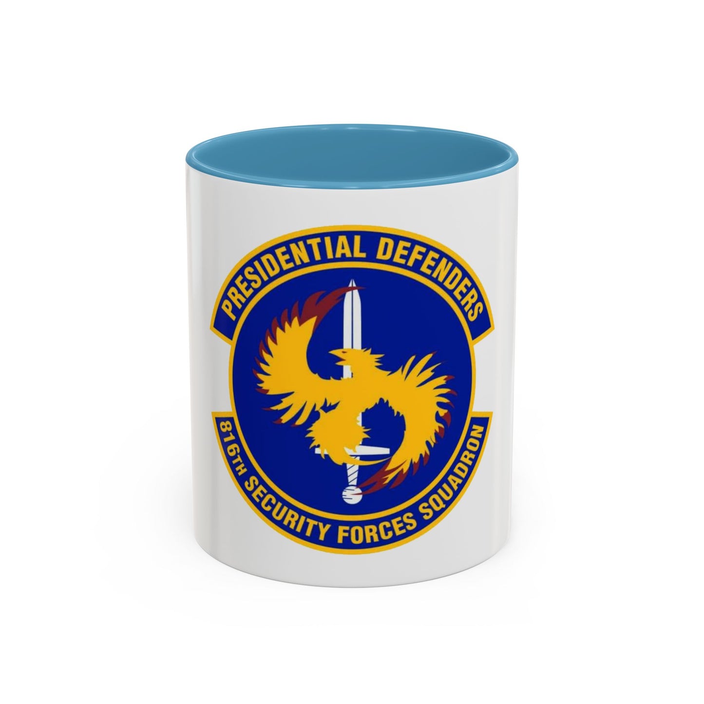 816th Security Forces Squadron (U.S. Air Force) Accent Coffee Mug
