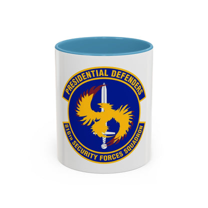 816th Security Forces Squadron (U.S. Air Force) Accent Coffee Mug