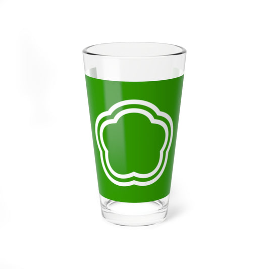 Flag of Kunitachi Tokyo (Japan) Pint Glass 16oz