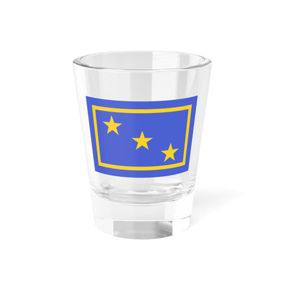 Flag of the chief of staff of the Regia Marina (Italy) Shot Glass 1.5oz