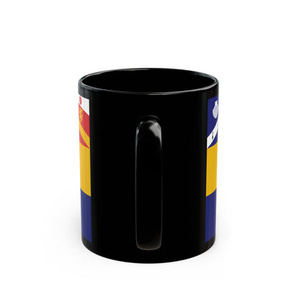 Flag of the City of Sydney Australia - Black Coffee Mug-Go Mug Yourself