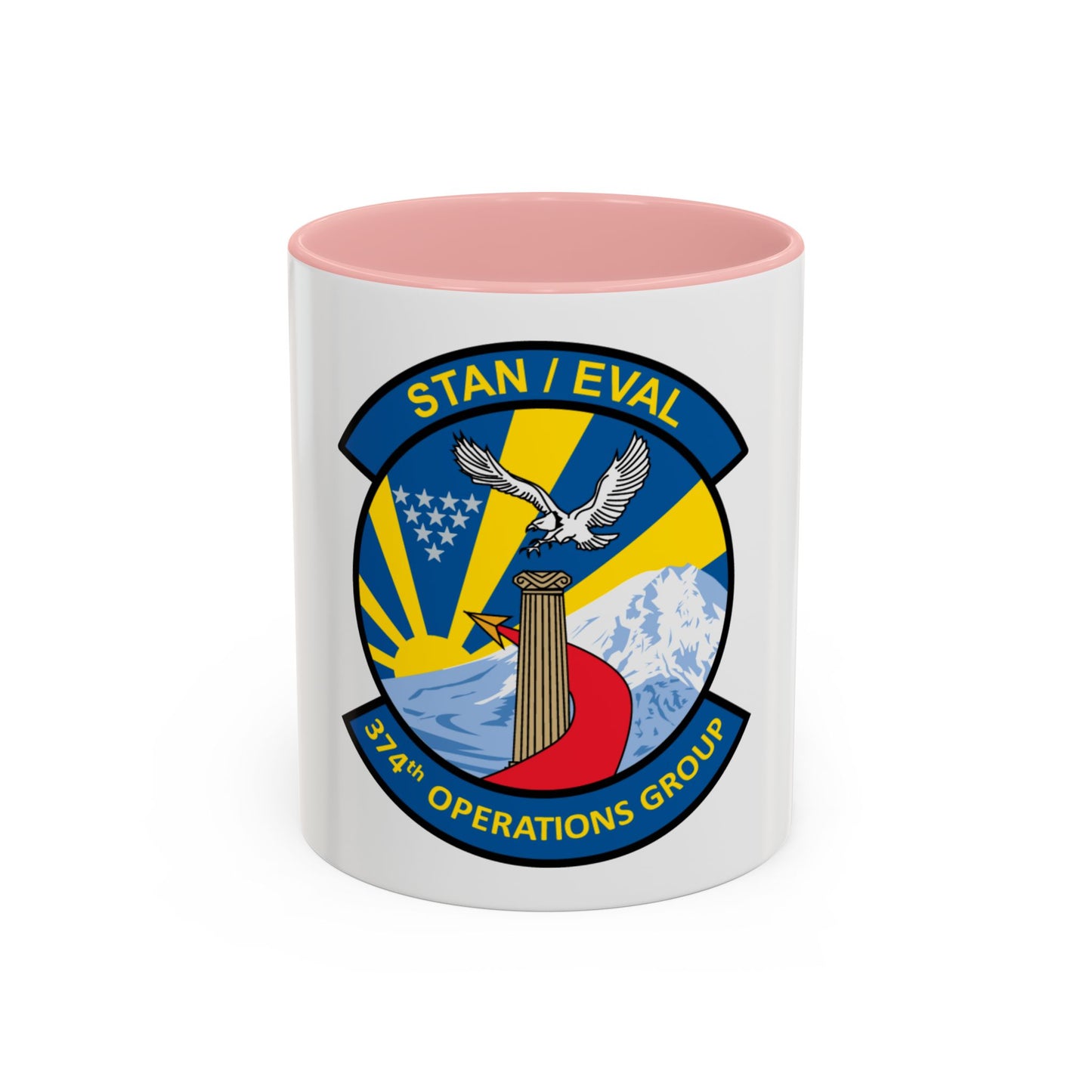 374th Operation Group (U.S. Air Force) Accent Coffee Mug