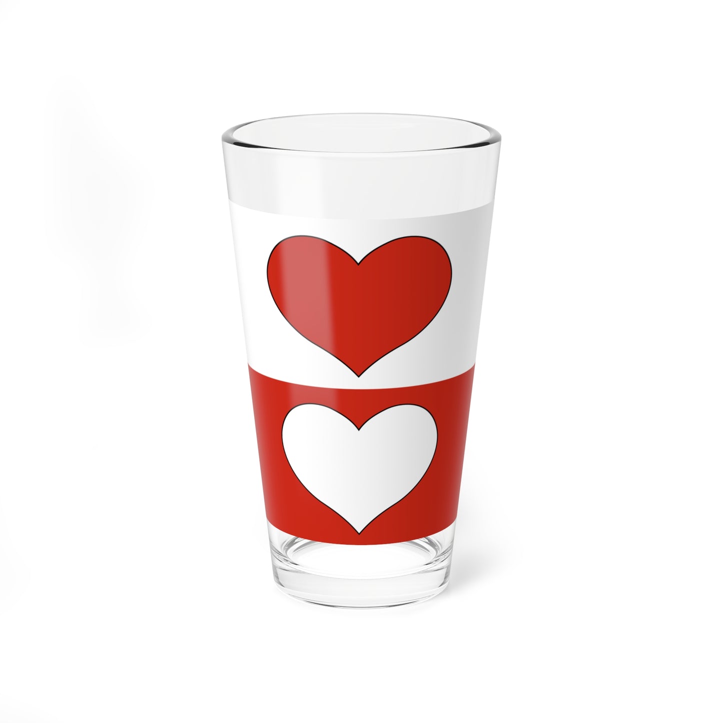 CHE Wermatswil Flag (Switzerland) Pint Glass 16oz