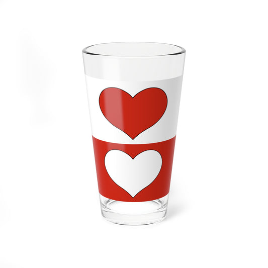 CHE Wermatswil Flag (Switzerland) Pint Glass 16oz