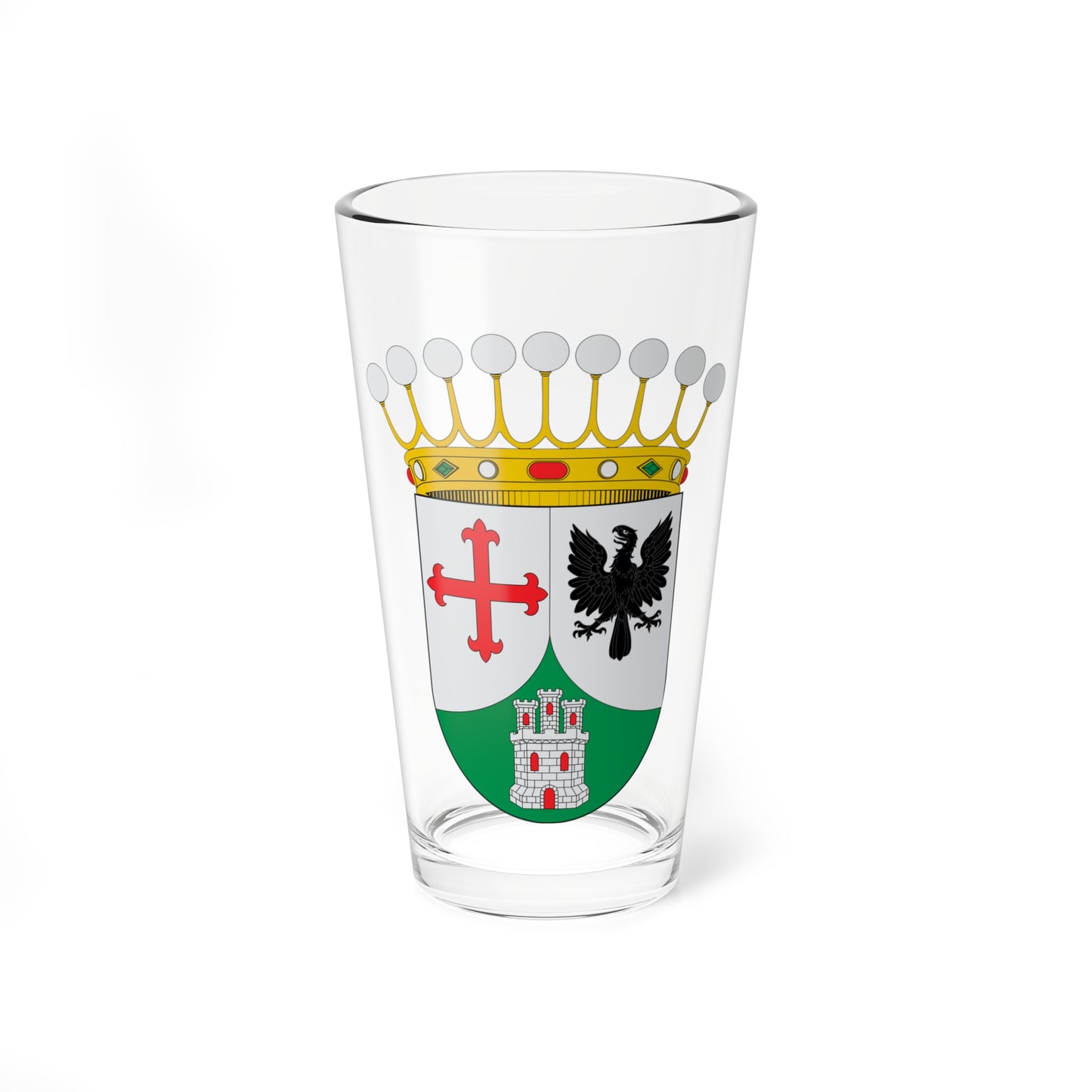 Escudo de Alcobendas (Spain) (Coat of Arms) Pint Glass 16oz