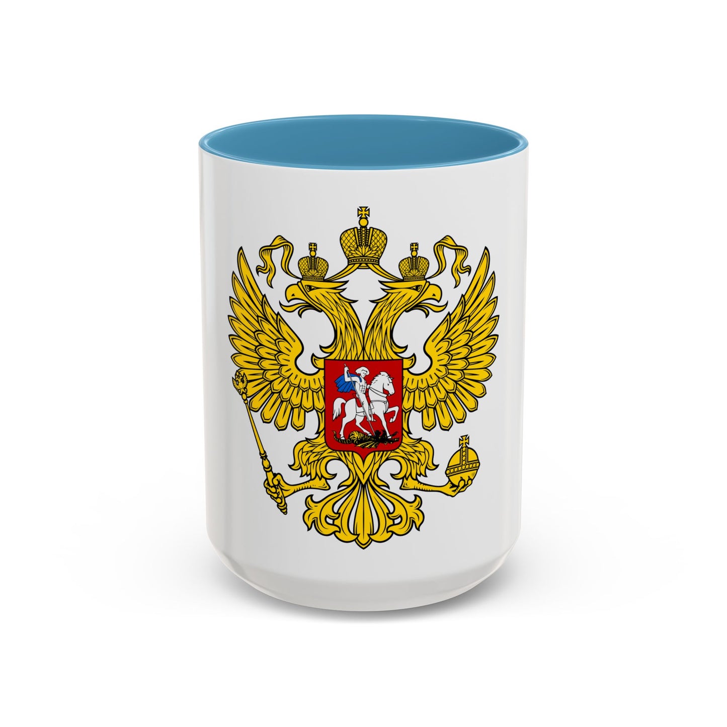 Coat of Arms of the Russian Federation 2 - Accent Coffee Mug