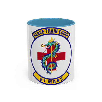 81st Medical Support Squadron (U.S. Air Force) Accent Coffee Mug