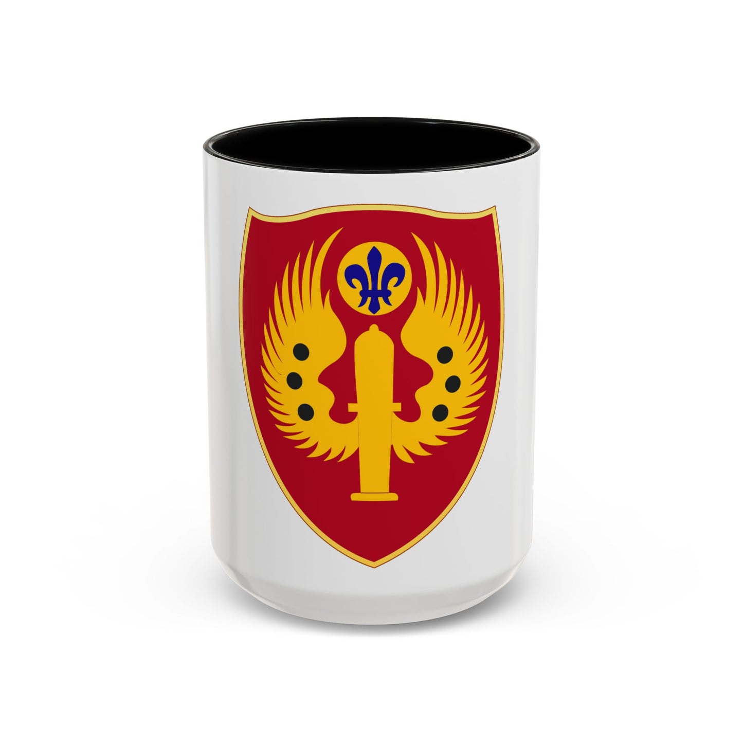 463rd Airborne Field Artillery Battalion (U.S. Army) Accent Coffee Mug
