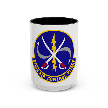 610 Air Control Flight PACAF (U.S. Air Force) Accent Coffee Mug