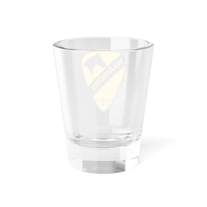 Verre à liqueur de la 1re brigade de cavalerie aérienne (armée américaine) 1,5 oz